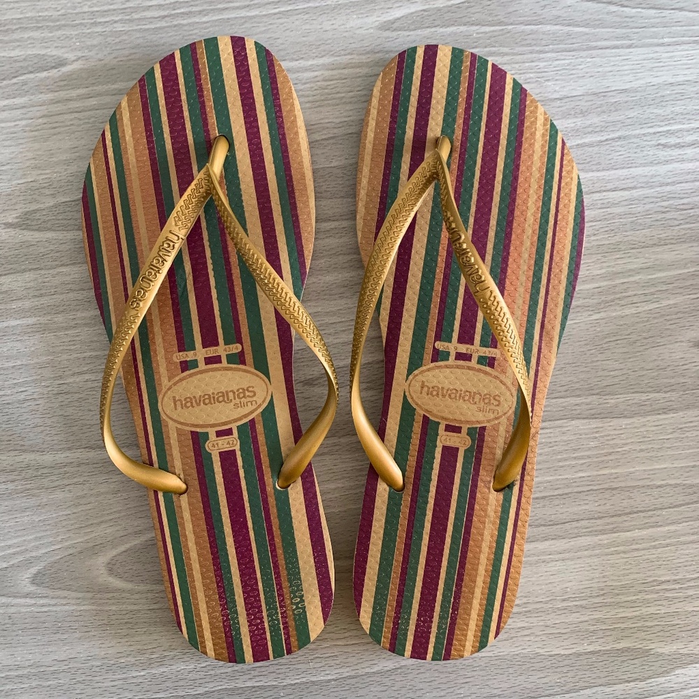 Havaianas | Mardi Gras Slim Flip Flops
